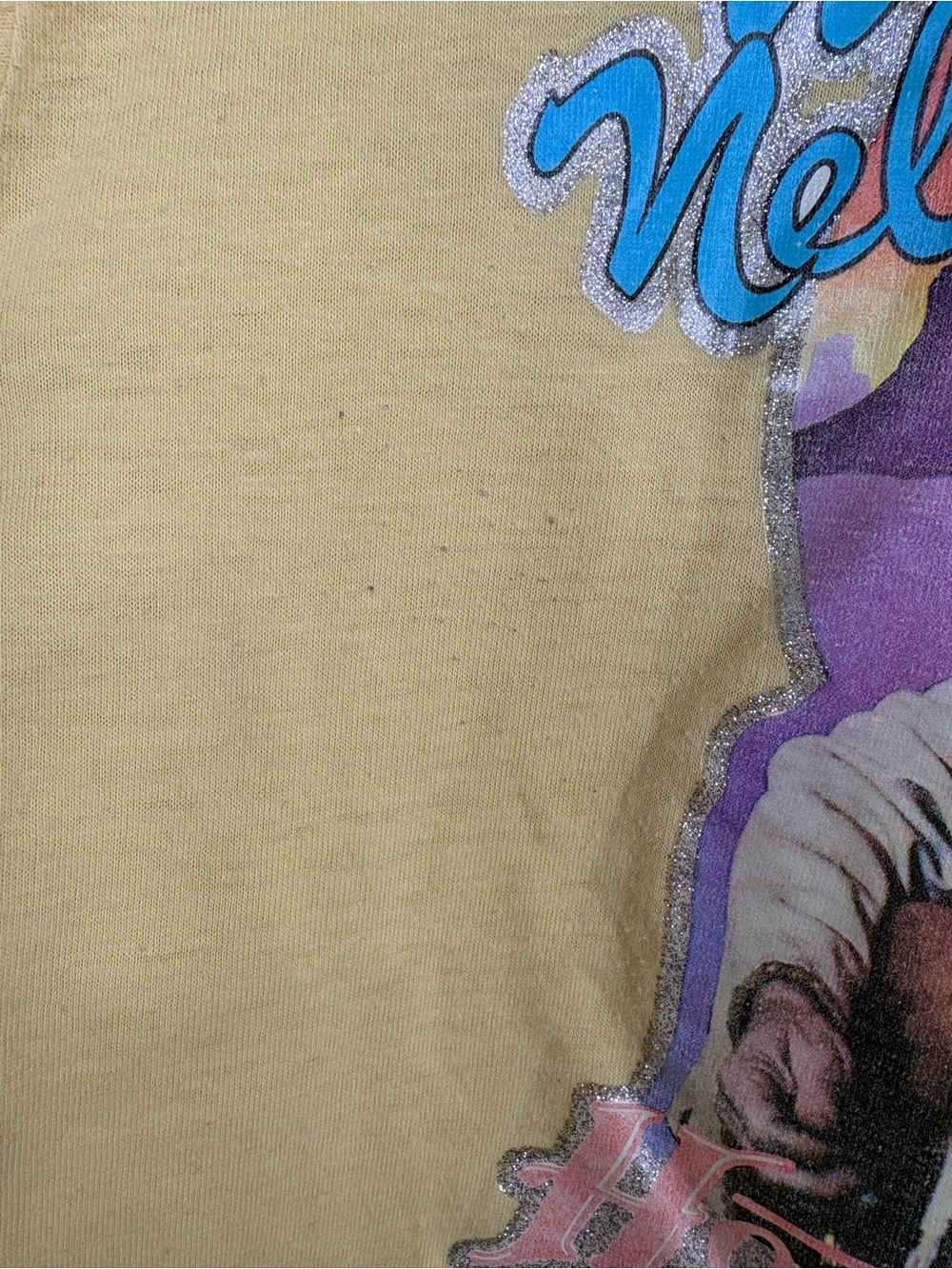 80s Single Stitch Willie Nelson Iron-On Glitter Graphic T-Shirt Small EUC Outlaw - Picture 10 of 13